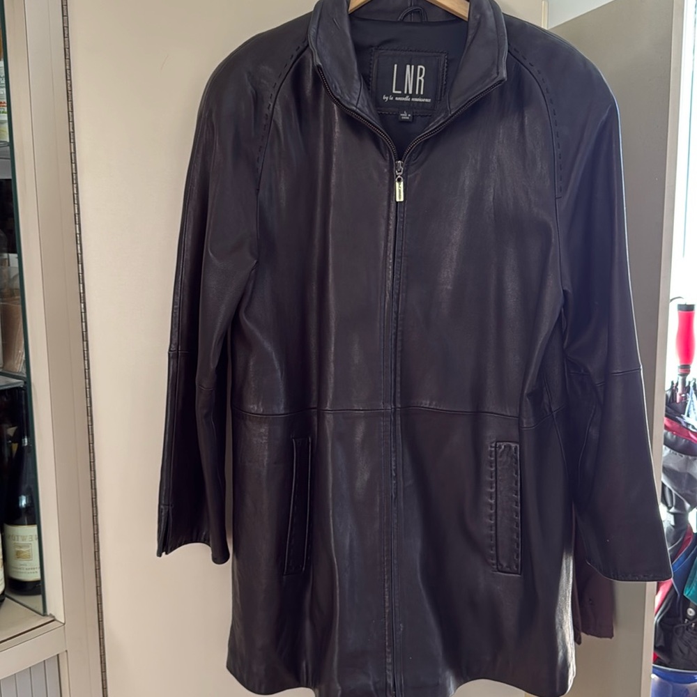 Butter soft leather coat!